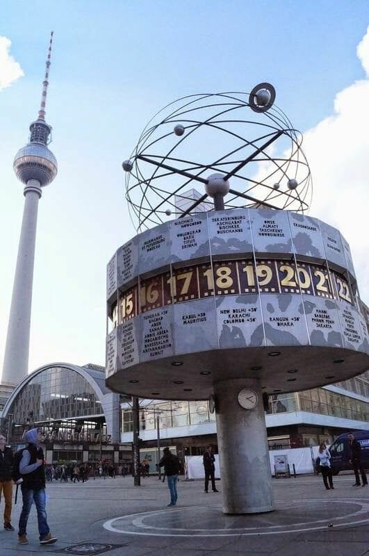 reloj mundial de berlin