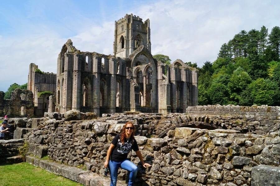abadia fountains, fountains abbey, abadias cistercienses,cister,cister en Inglaterra, abadias inglesas, monasterios ingleses, monasterios medievales, English heritage, patrimonio humanidad