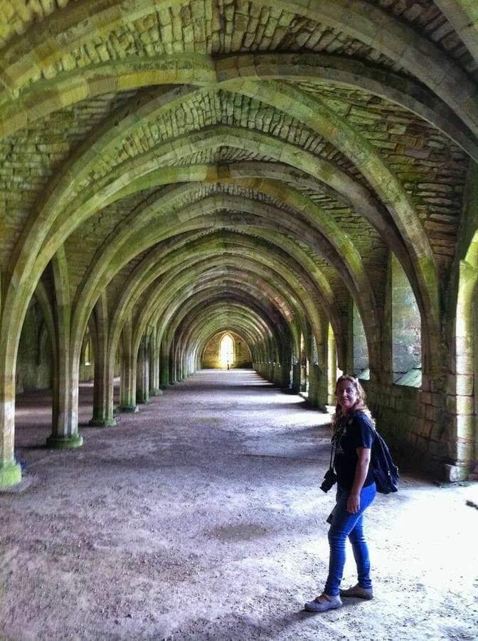 fountains abbey arches