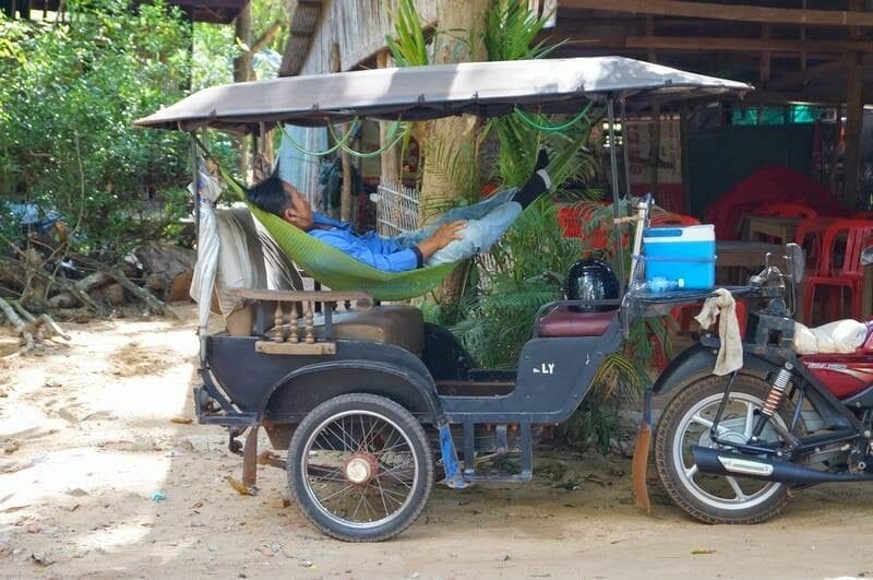 tuk tuk templos de Angkor