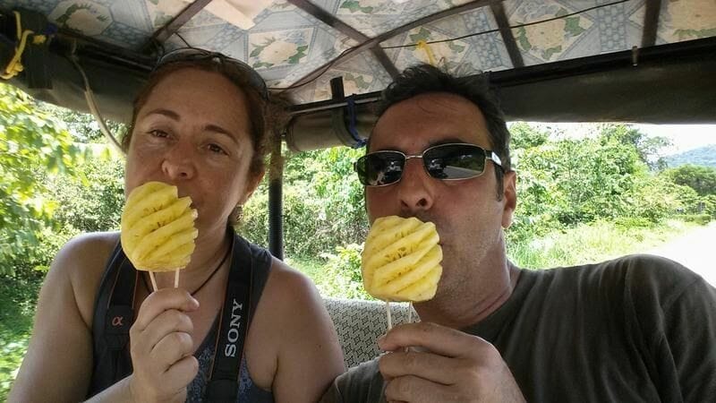 comer piñas camboya