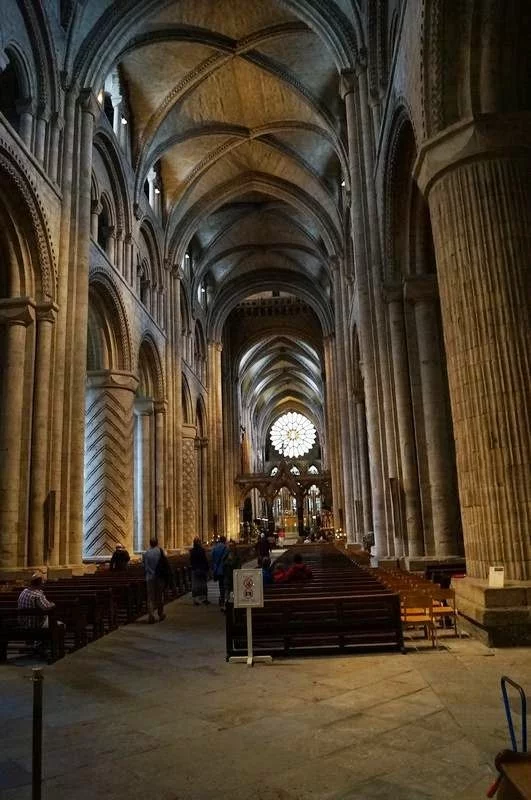La bóveda de la catedral de Durham