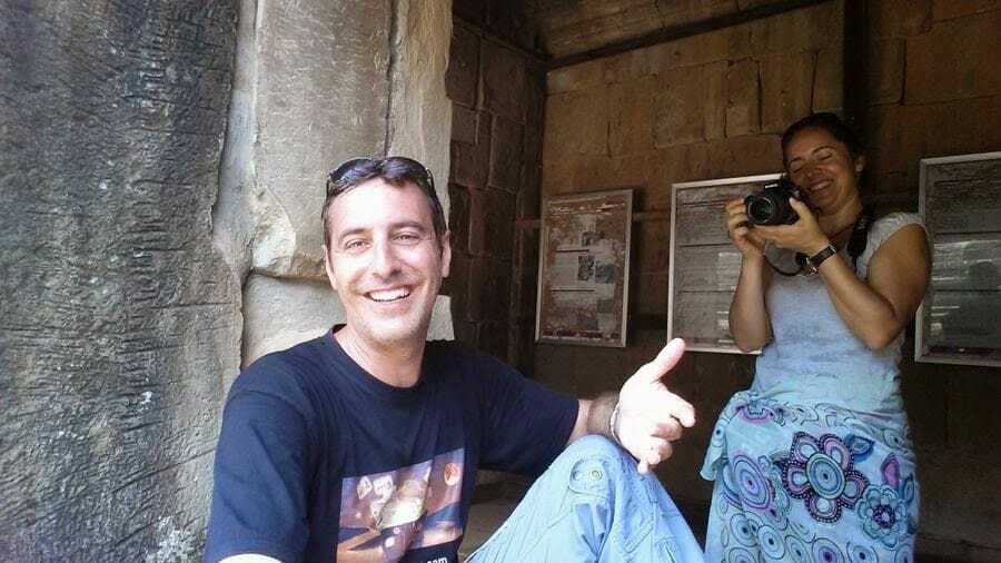 Mi baúl de blogs en el Templo Baphuon