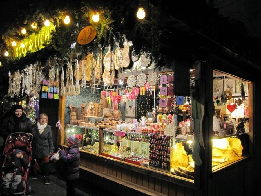 navidad mercado Viena