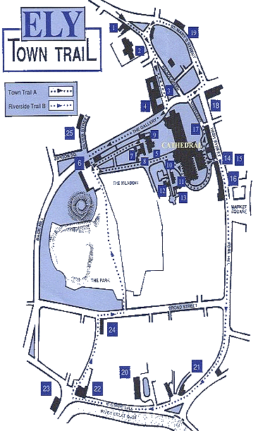mapa de Ely