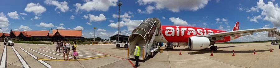 DE SIEM REAP A BANGKOK EN AVIÓN