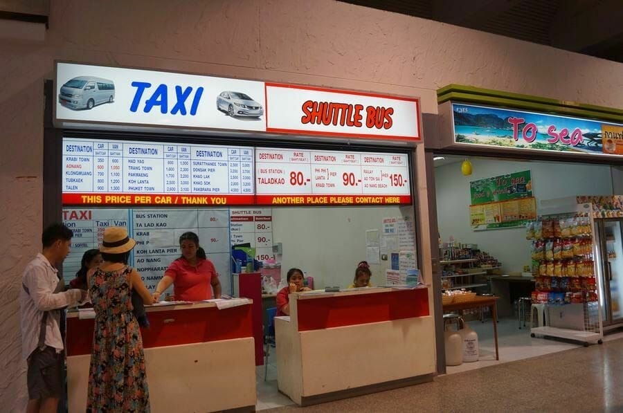 terminal aeropuerto Krabi