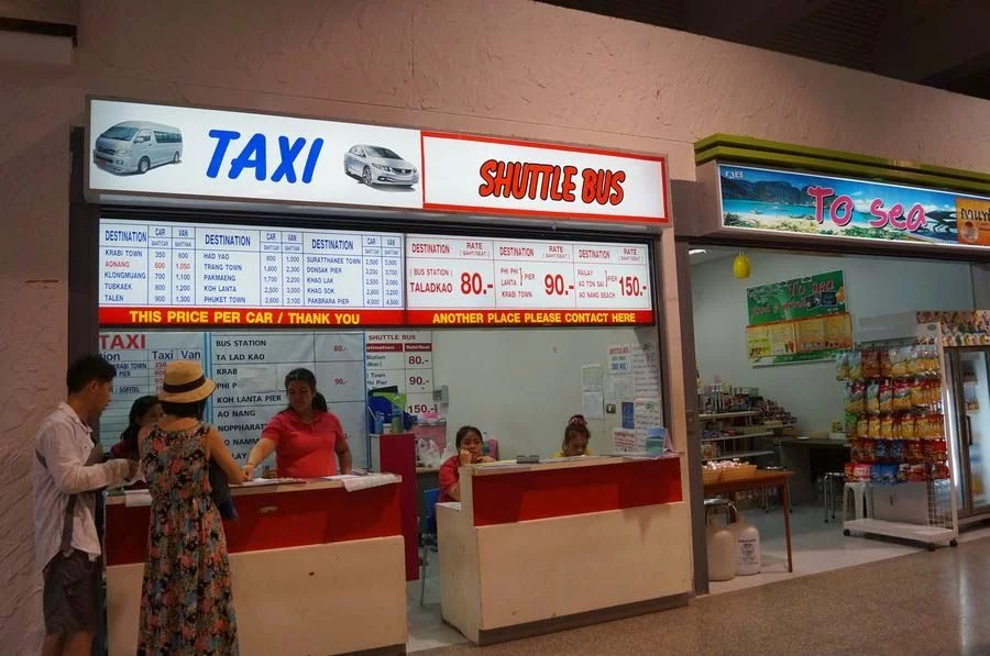 terminal aeropuerto Krabi