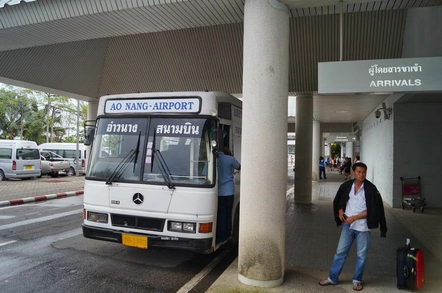 bus terminal aeropuerto Krabi