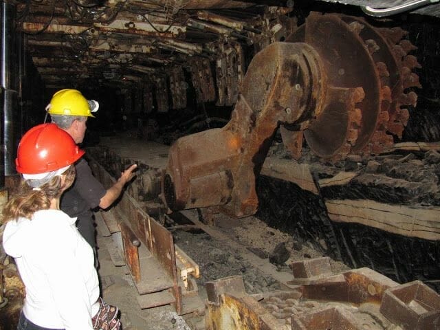 Mina serbariu, carbonia, mina italiana, mina carbon, visita turistica de minas