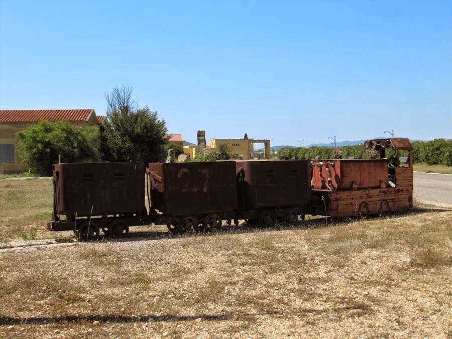 Mina serbariu, carbonia, mina italiana, mina carbon, visita turistica de minas