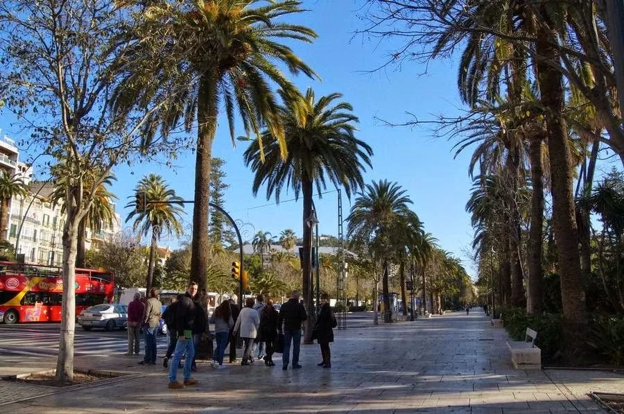 paseo maritimo malaga