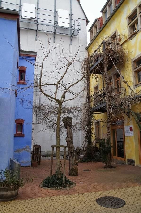 corte de luz del Kunsthofpassage