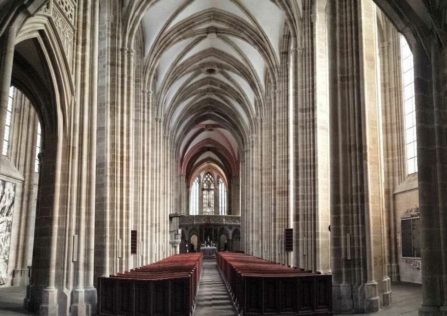 Catedral de Meissen nave principal