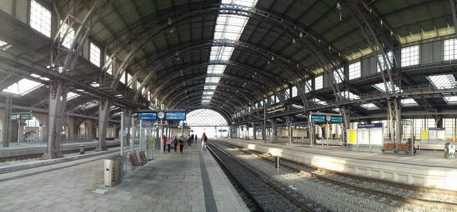 estacion tren dresde vias