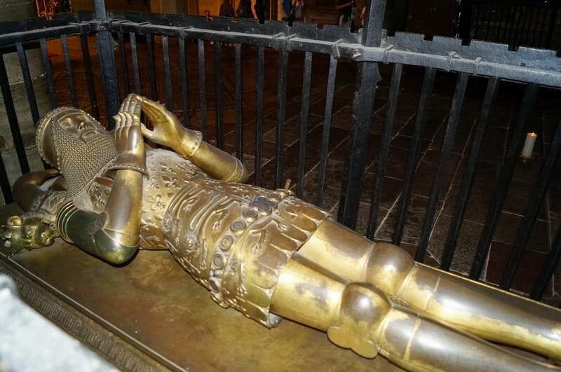 tumba principe negro Catedral de Canterbury