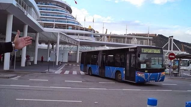 BUS puerto Barcelona cruceros