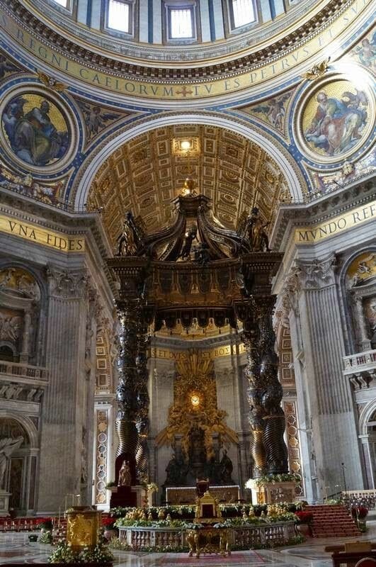 Baldaquino de la Basílica de San Pedro