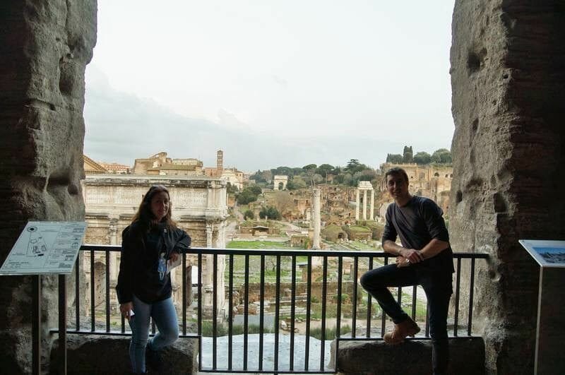 foro romano desde museos capitolinos