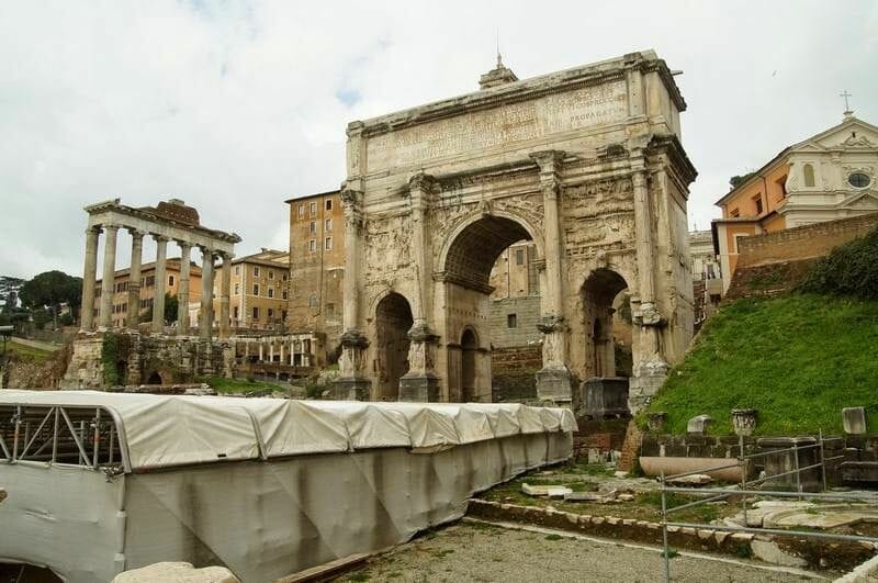 foro romano, ruinas romanas