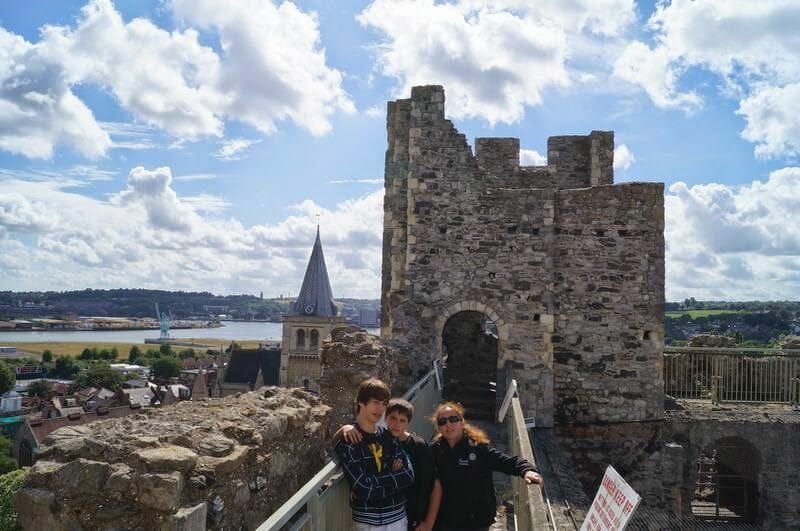 mi baul de blogs en el castillo de rochester