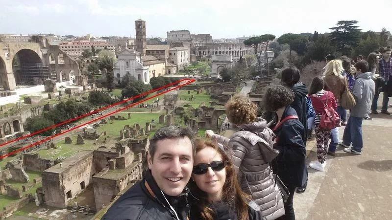 via sacra foro romano La vía Sacra