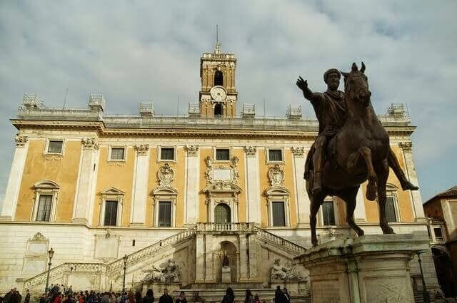estatua ecuestre de Marco Aurelio