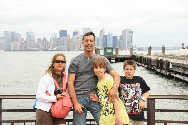 manhattan desde liberty island