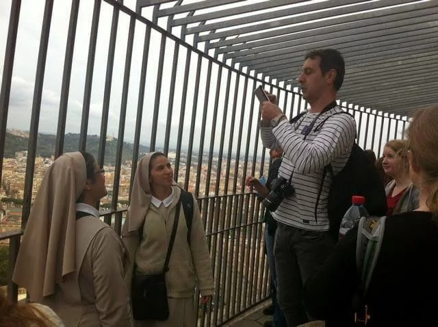 Subir a la Cúpula del Vaticano