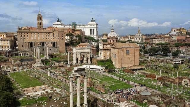 foro romano, ruinas de Roma, ruinas del foro