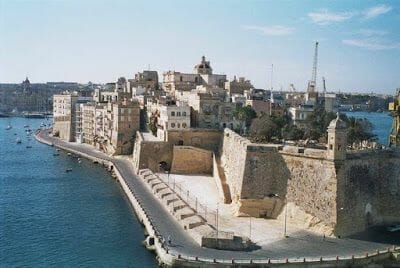 fuerte de San Telmo paseo en barco por la Valeta