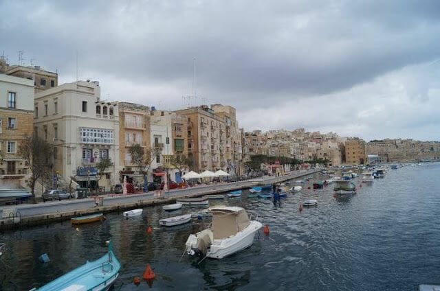 cala de Kalkara crucero por los Puertos de la Valeta