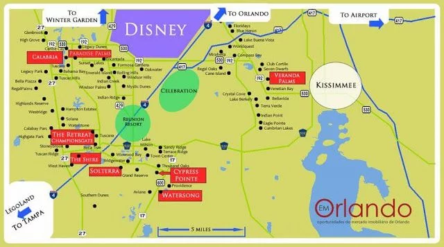 mapa orlando