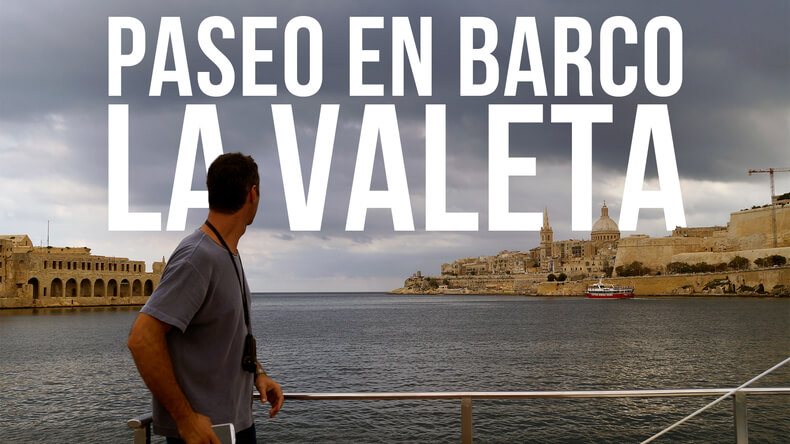 Paseo en barco por la Valeta