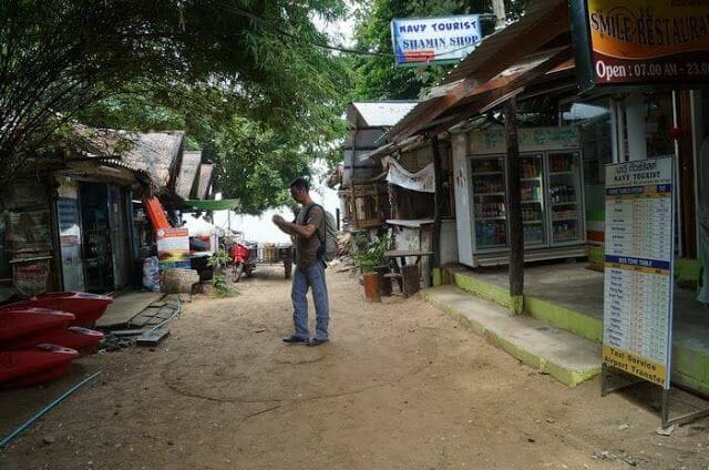 Tonsai Beach calles