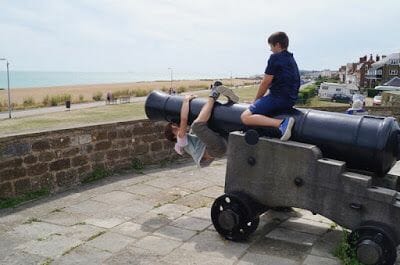 castillo de Deal cañon