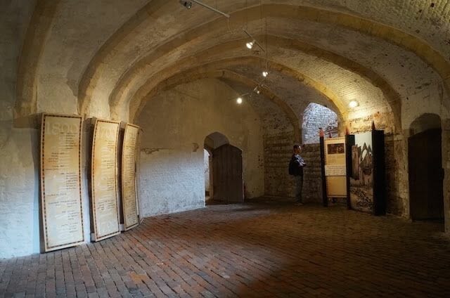 castillo de Deal interior