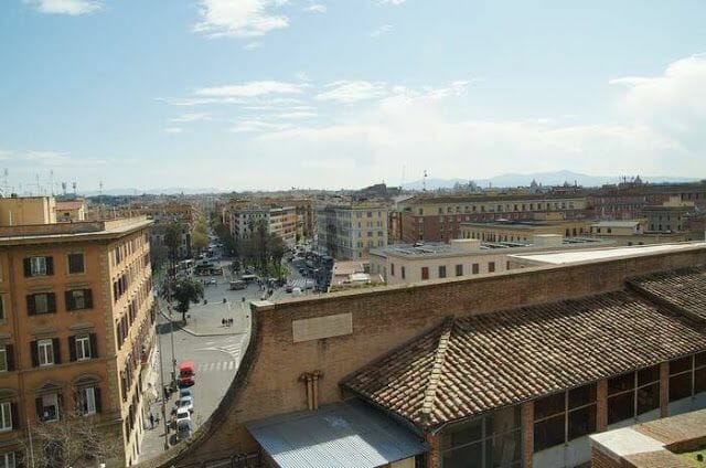 vistas de roma desde el vaticano