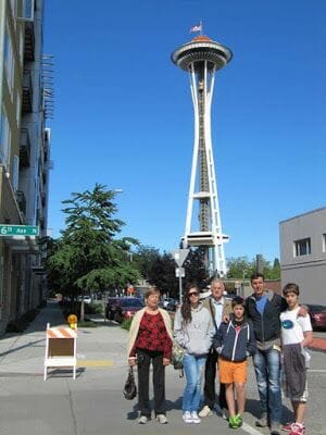 space needle, Seattle, torres de tv