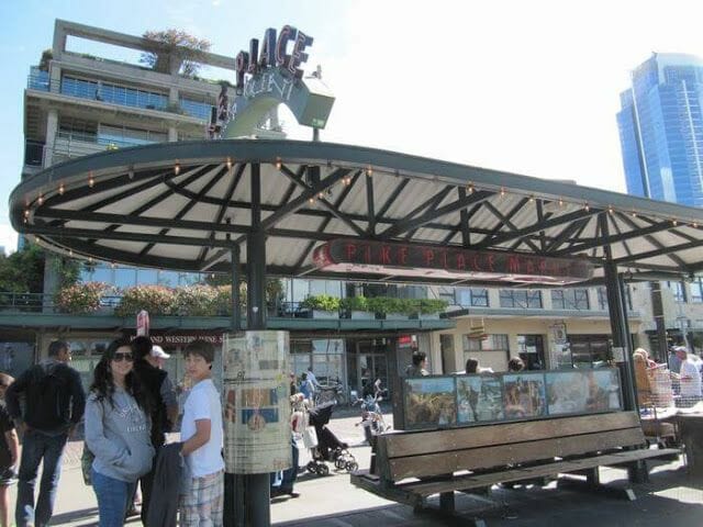 Pike market, Seattle, 