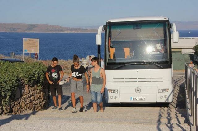 parking cabo Sunion