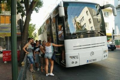 excursión a Cabo Sunion en bus