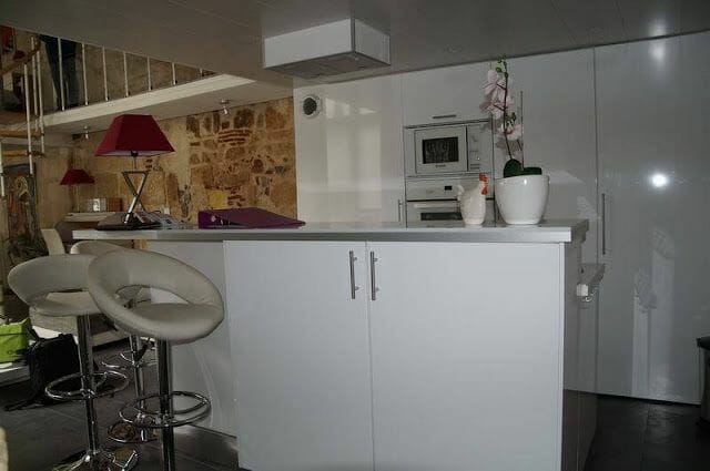 cocina Le Gîte du Vieux Tours