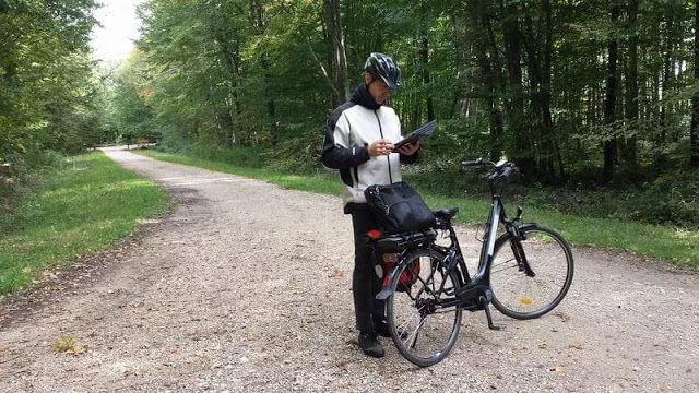 bicicletas en los castillos del Loira