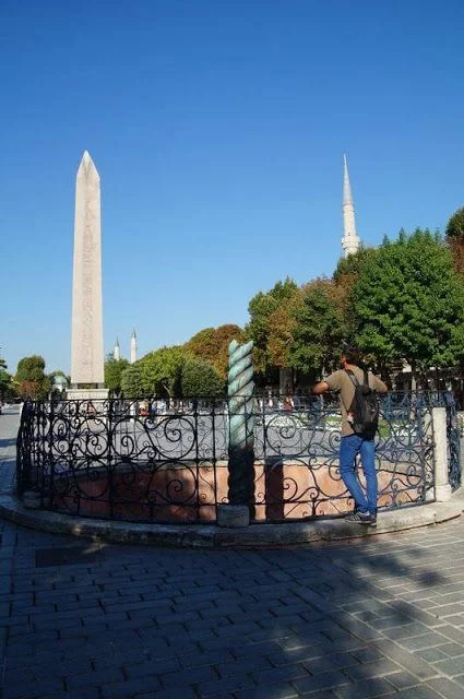 Columna serpentina - Cuerno de Oro Estambul