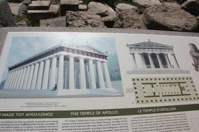 templo apolo, delfos