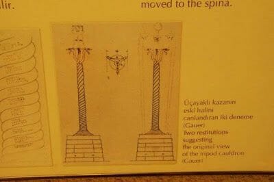 Columna de las Serpientes, Columna Serpentina, Trípode de Delfos,Trípode de Platea