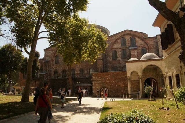 puerta Iglesia de Santa Irene estambul
