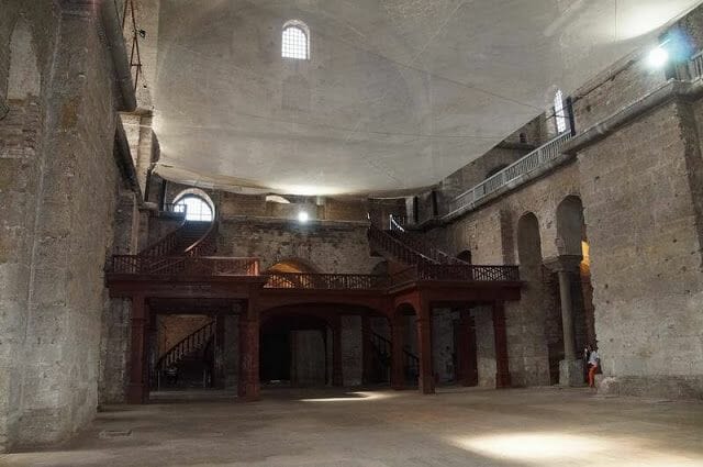 interior de la Iglesia de Santa Irene