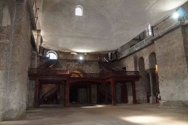 interior de la Iglesia de Santa Irene